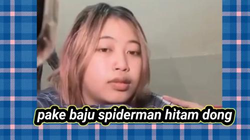 Spiderman hitam