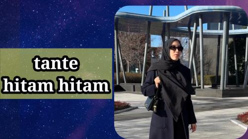Tante hitam hitam