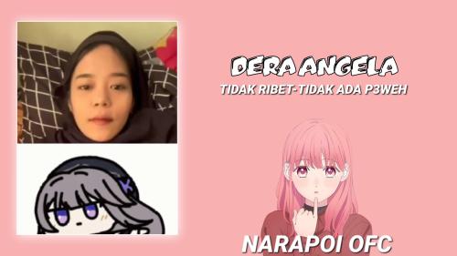 Dera angela merah merona