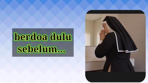 Berdoa dulu