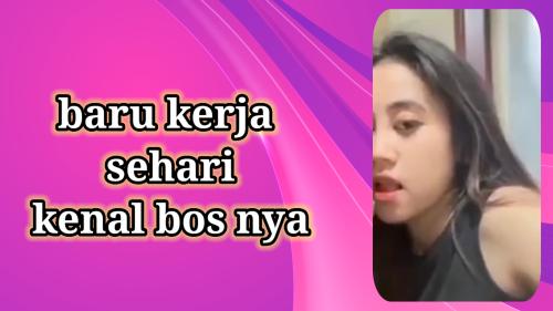 Kerja sehari kenal boss