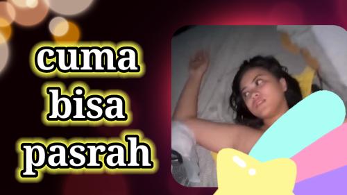 Cuma bisa pasrah