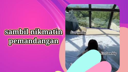 Sambil nikmat i pemandangan