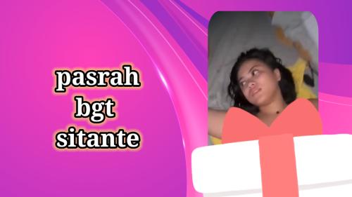 Pasrah bgt si tante