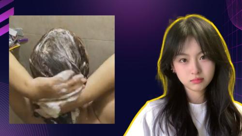 intip kakak mandi