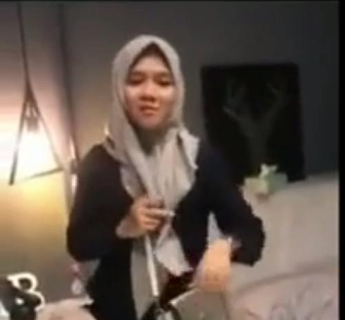Jilbab di ajak ceck in