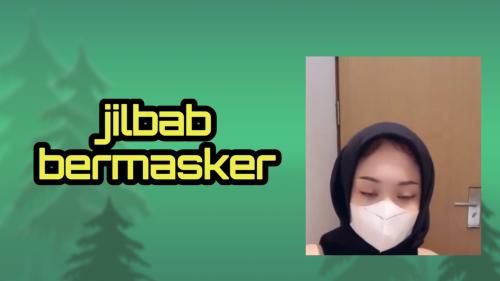 Jilbab bermasker