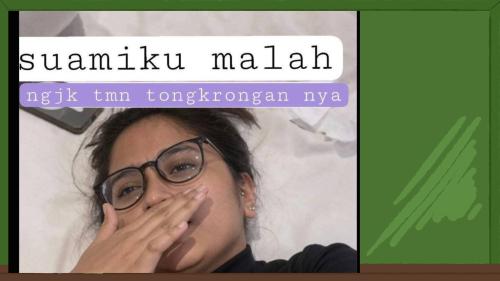 Malah ajak teman
